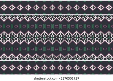 African Ethnic fabric seamless pattern background. geometric ethnic oriental pattern traditional. Ethnic Aztec style abstract vector illustration. design for print texture,fabric,saree,sari,carpet.