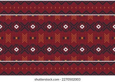 African Ethnic floral seamless pattern background. geometric ethnic oriental pattern traditional. Ethnic Aztec style abstract vector illustration. design for print texture,fabric,saree,sari,carpet.