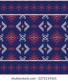 Antecedentes de patrón ininterrumpido de las flores étnicas africanas. patrón geométrico étnico oriental tradicional. Ilustración vectorial abstracta de estilo flor étnica. diseño para textura de impresión, tela, sari, alfombra.