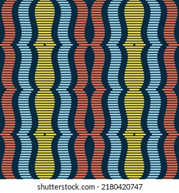 African Ethnic ikat chevron pattern background Traditional pattern. Silk mudmee saree design for print fabric paper carpet textile rug dress fashion industry