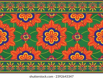 African ethnic native pattern.Traditional kente,ankara,kitenge,chitenge,capulana african wax print fabric pattern.Abstract vector motif pattern.For fabric,clothing,blanket,carpet,woven,wrap,decoration