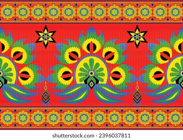 African ethnic native pattern.Traditional kente,ankara,kitenge,chitenge,capulana african wax print fabric pattern.Abstract vector motif pattern.For fabric,clothing,blanket,carpet,woven,wrap,decoration