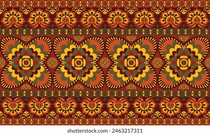 African ethnic native pattern.Traditional kente,ankara,kitenge,chitenge,capulana african wax print fabric pattern.Abstract vector motif pattern.For fabric,clothing,blanket,carpet,woven,wrap,decoration