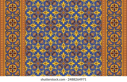 African ethnic native pattern.Traditional kente,ankara,kitenge,chitenge,capulana african wax print fabric pattern.Abstract vector motif pattern.For fabric,clothing,blanket,carpet,woven,wrap,decoration