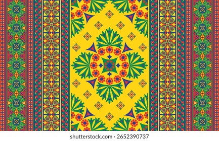 Padrão nativo étnico africano.Tradicional kente,ankara,kitenge,chitenge,capulana african wax print fabric pattern.Abstract vetor motif pattern.For tecido,roupas,cobertor,tapete,tecido,envoltório,decoração