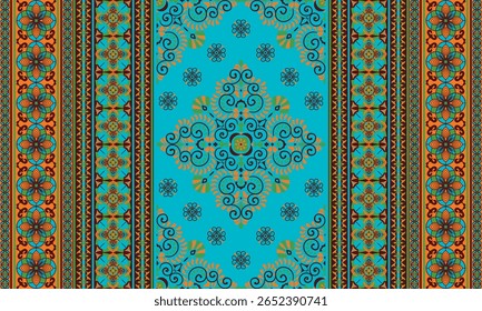 Padrão nativo étnico africano.Tradicional kente,ankara,kitenge,chitenge,capulana african wax print fabric pattern.Abstract vetor motif pattern.For tecido,roupas,cobertor,tapete,tecido,envoltório,decoração