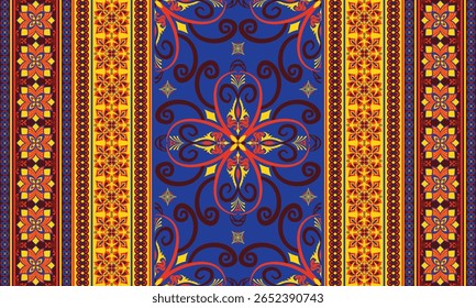 Padrão nativo étnico africano.Tradicional kente,ankara,kitenge,chitenge,capulana african wax print fabric pattern.Abstract vetor motif pattern.For tecido,roupas,cobertor,tapete,tecido,envoltório,decoração