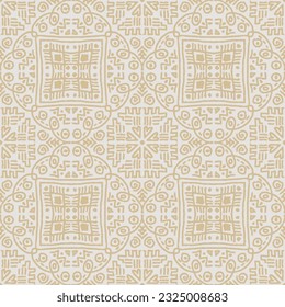 African ethnic seamless pattern abstract. African geometric pattern on geometric square
