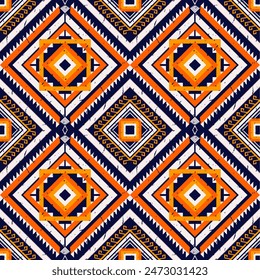 African ethnic seamless pattern background and fabric