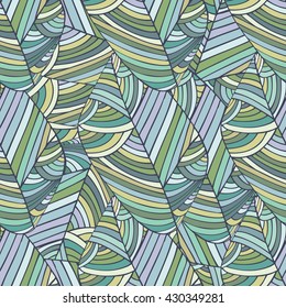 African ethnic seamless pattern. Boho art print. Bright background for fabric, clothing, wallpaper, scrapbooking. Abstract seamless pattern