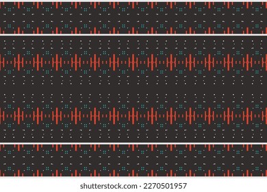 African Ethnic seamless pattern embroidery background. geometric ethnic oriental pattern traditional. Ethnic Aztec style abstract vector illustration. design for print texture,fabric,saree,sari,carpet