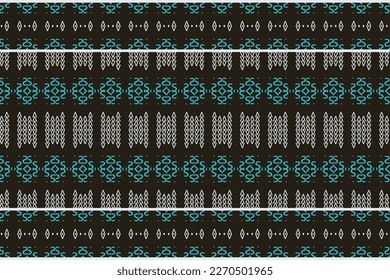 African Ethnic seamless pattern embroidery background. geometric ethnic oriental pattern traditional. Ethnic Aztec style abstract vector illustration. design for print texture,fabric,saree,sari,carpet