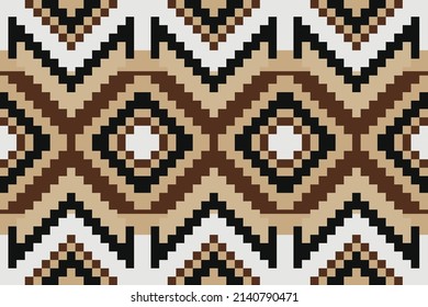 African Ethnic Seamless pattern  Oriental traditional. Design for background,carpet,wallpaper,clothing,wrapping,fabric,Vector illustratiobackgroundn.
