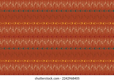 African ethnic traditional green pattern. seamless beautiful Kitenge, chitenge style. fashion design in colorful. Geometric circle abstract motif. Floral Ankara prints, African wax prints. 