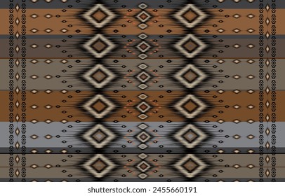 African ethnic traditional green pattern. seamless beautiful Kitenge, 
chitenge style. fashion design in colorful. Geometric circle abstract motif. 
Floral Ankara prints, African wax prints.