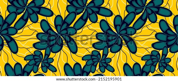 African ethnic traditional pattern . seamless\
beautiful Kitenge, chitenge, dutch wax style. fashion design in\
colorful. Geometric abstract motif. commonly known as Ankara\
prints, African wax\
prints.