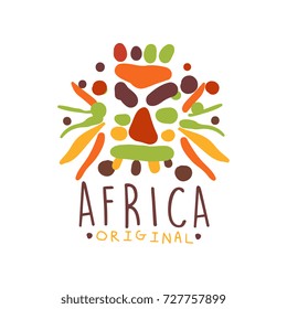 African ethnic tribal logo