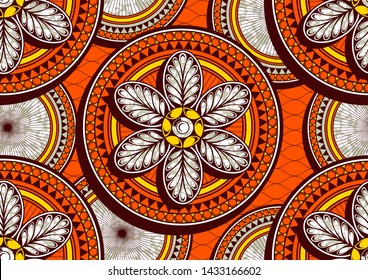 african fashion seamless pattern, vector illustration file. 