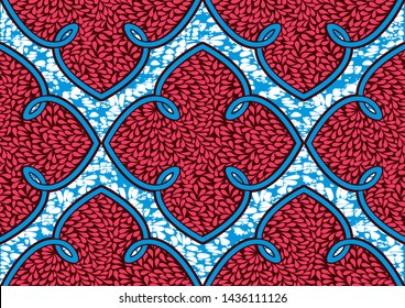 african fashion seamless pattern, vector illustration file. 