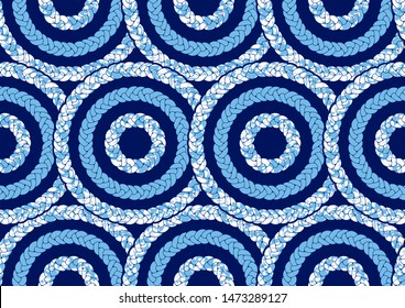 african fashion seamless pattern, vector illustration file. 