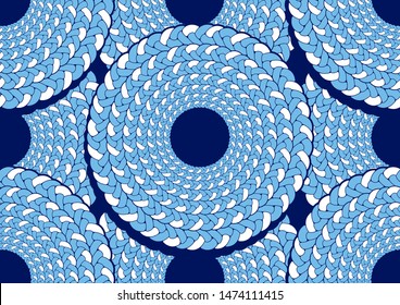 african fashion seamless pattern, vector illustration file. 