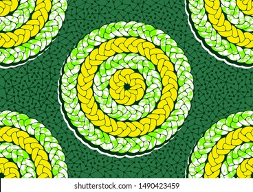 african fashion seamless pattern, vector illustration file. 