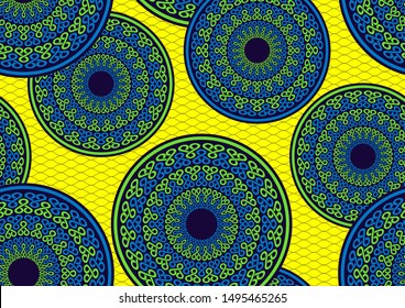 african fashion seamless pattern, vector illustration file. 