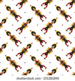 African figure pattern