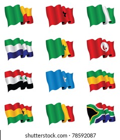 african flag set