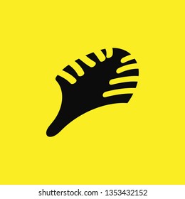african flowers icon vector