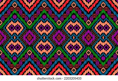 Patrones de kikat folk africanos. Línea de semillas de arroz geométrico estilo retro anticuado tribal vintage. El tejido étnico azteca maya da un patrón impecable. Resumen de diseño de impresión vectorial para textil textil de textura.