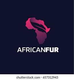 African Fur Logo Template Designs