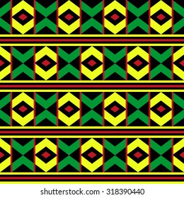 African Geometric Pattern