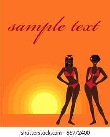 African girls