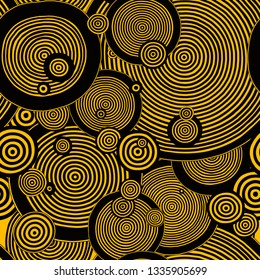 African hand-drawn ethno pattern, tribal background. It can be used for wallpaper, web page and others.  Vector illustration.