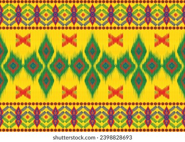 Patrón nativo étnico kat africano. kente tradicional, ankara, kitenge, chitenge, capulana patrón de tela de cera africana. Resumen del patrón vectorial. tela, ropa, manta, alfombra, tejido, envoltura, decoración.