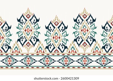 African Ikat floral pattern,African pattern,Ikat pattern,vector illustration,Aztec style,abstract background,abstract design,traditional embroidery.design for texture,fabric,clothing,decoration,blouse