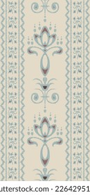 African Ikat paisley embroidery, Ikat Print background.geometric ethnic oriental seamless pattern traditional.Aztec style abstract vector.design for texture,fabric,clothing,saree,sari,carpet.
