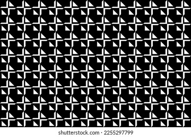 African inspired ethnic illustrated pattern