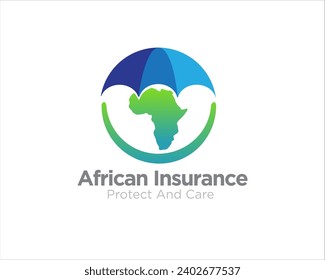 logotipo de seguros africanos para el logotipo de protección médica