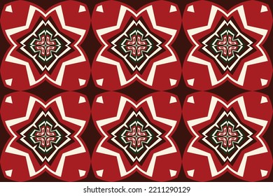 African kente cloth dress Vector Seamless Pattern Traditional ethnic oriental design for the background. Folk embroidery, Indian, Scandinavian, Gypsy, Mexican, African rug, wallpaper.