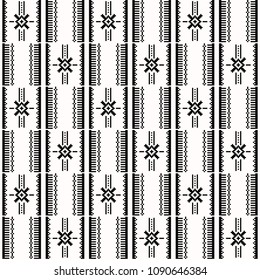 African kente print, traditional fabric  from Ghana, Ankara cloth. Seamless pattern.