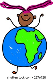 african kid