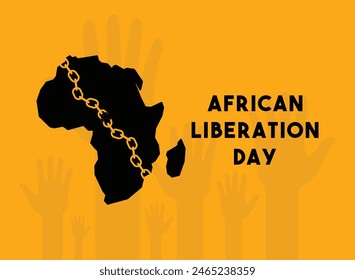 African Liberation Day. Flat design vector. Eps 10.