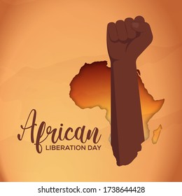 african liberation day illustration vector, formerly african freedom day and african liberation day vector