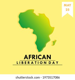 African liberation day vector illustration.