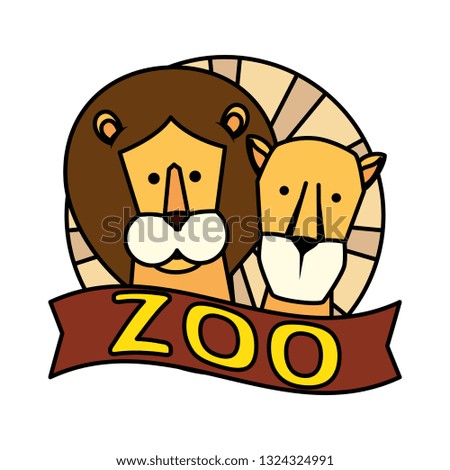 african lions couple characters