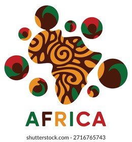 Estilo original de la Ilustración vectorial de la Plantilla del diseño del logotipo africano ideal para la identidad de marca, el negocio inspirado cultural, las ilustraciones tribales y los gráficos creativos
