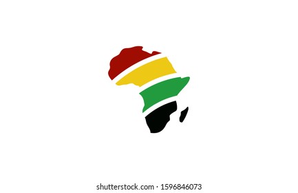 African logo vector stock image