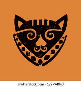 African mask